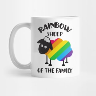 Rainbow sheep of the family funny gift Mug